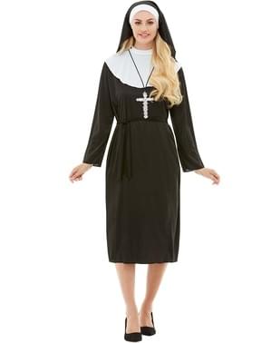 Nun costume with cross