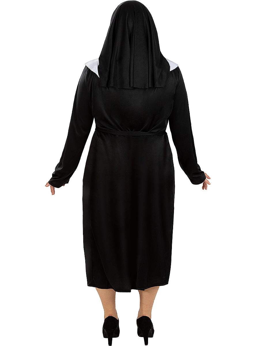 Nun Costume with Cross Large Size