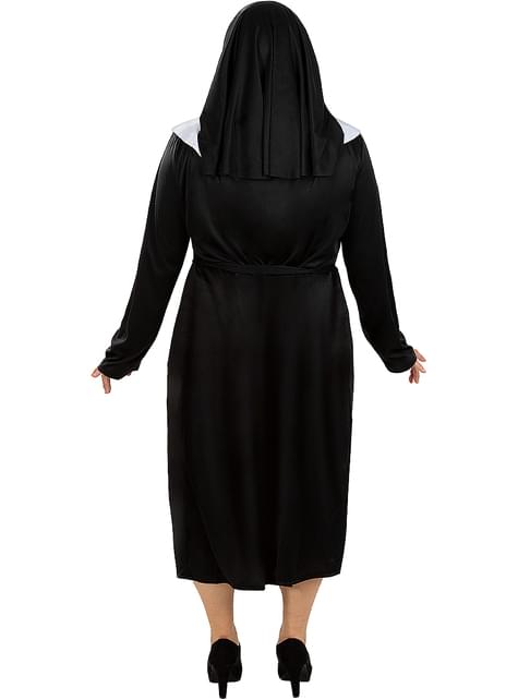 Kostým jeptišky s křížem velká velikost