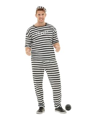 Prisoner costume with ball large size