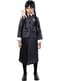 Costum Wednesday Addams uniform pentru fetițe