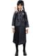 Uniforma kostum Wednesday Addams za dekleta - Uradni Netflix