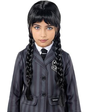 Wednesday Addams - peruukki tytölle, virallinen Netflix-tuote