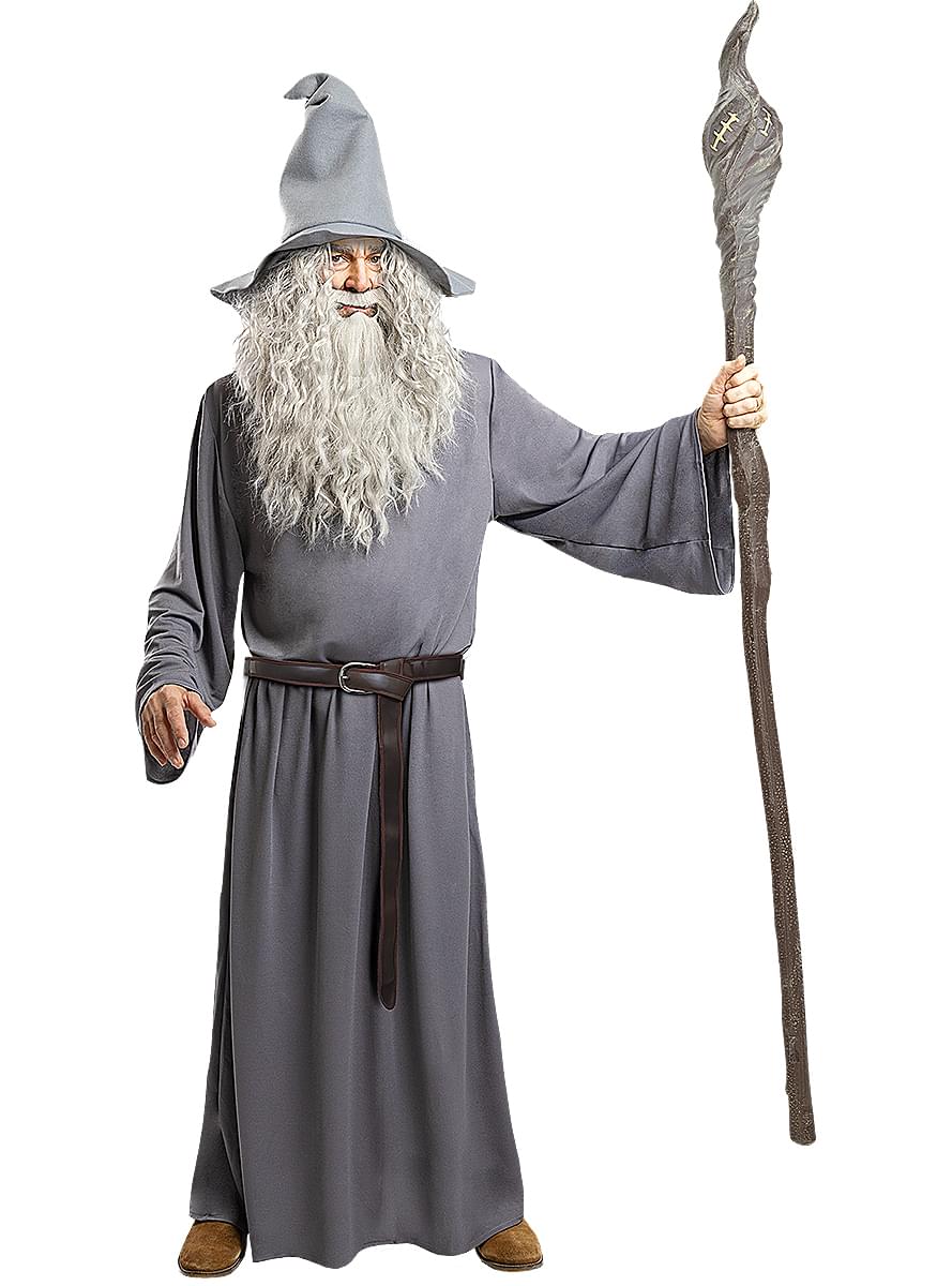 Gandalf jelmez parókával férfiaknak - A Gyűrűk Ura