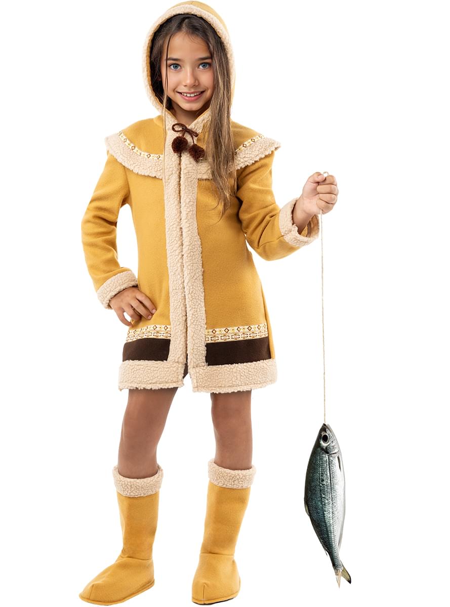 Fato de esquimó para menina