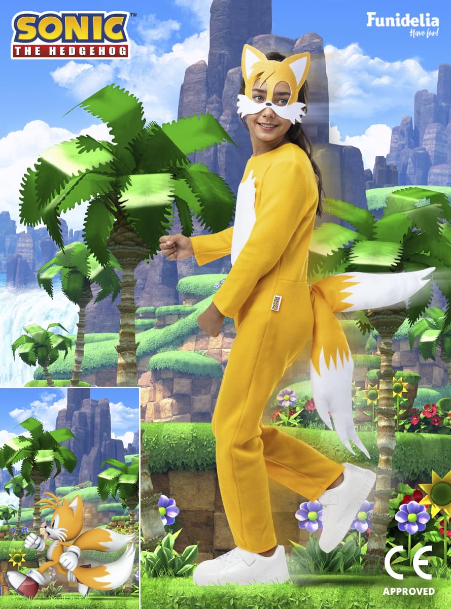 Tails kostym för barn - Sonic