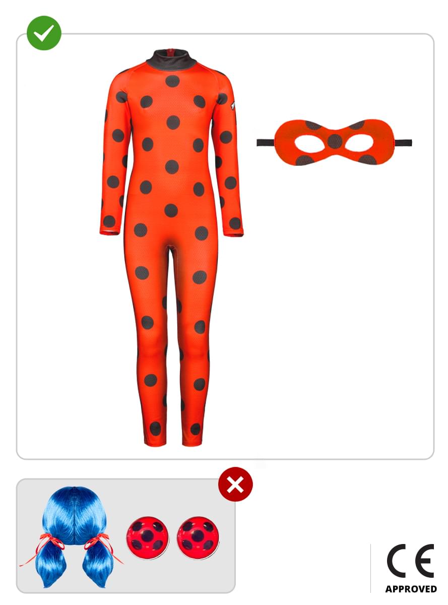 Ladybug Kostüm für Mädchen