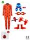 Costume di Miraculous Ladybug con accessori per ragazza
