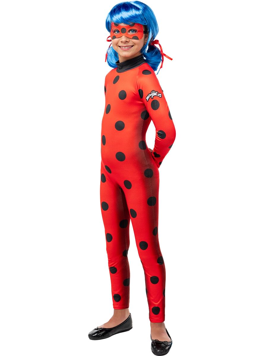 Buburuza Miraculous kostīms meitenēm