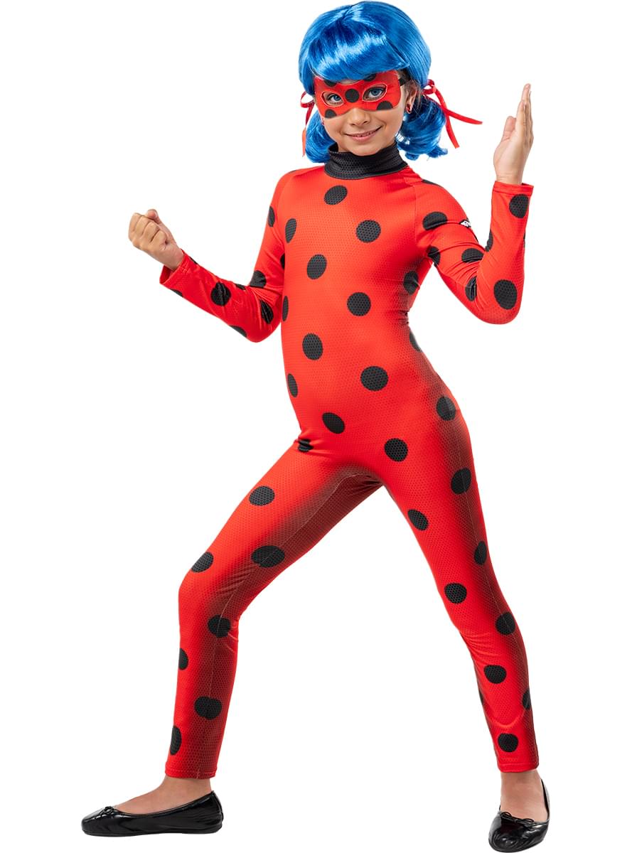 Miraculous Ladybug kostyme for jenter