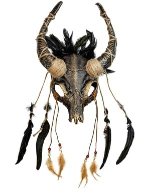 Chaman skull mask for adults