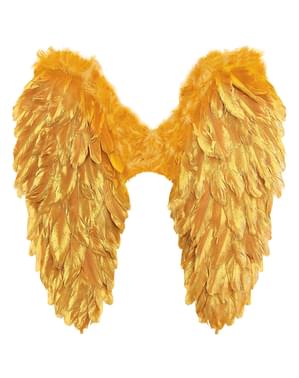 Golden feather wings