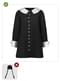 Disfraz de Miércoles Addams para mujer talla grande - La Familia Addams