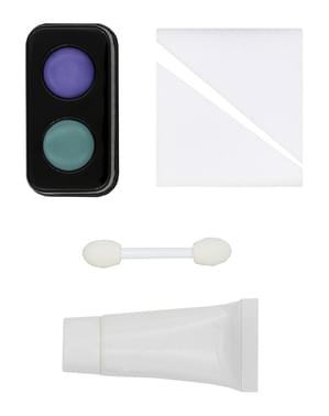 Galvanisert Hatter sminkesett med olje