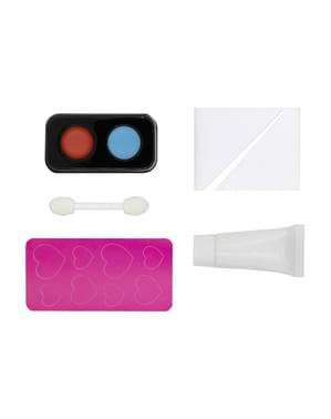 Queen of Hearts oil-based makeup set