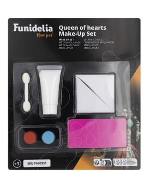 Set maquillaje reina de corazones al aceite