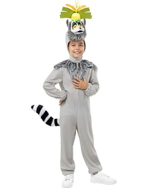 Costum Madagascar Regele Julien pentru băieți