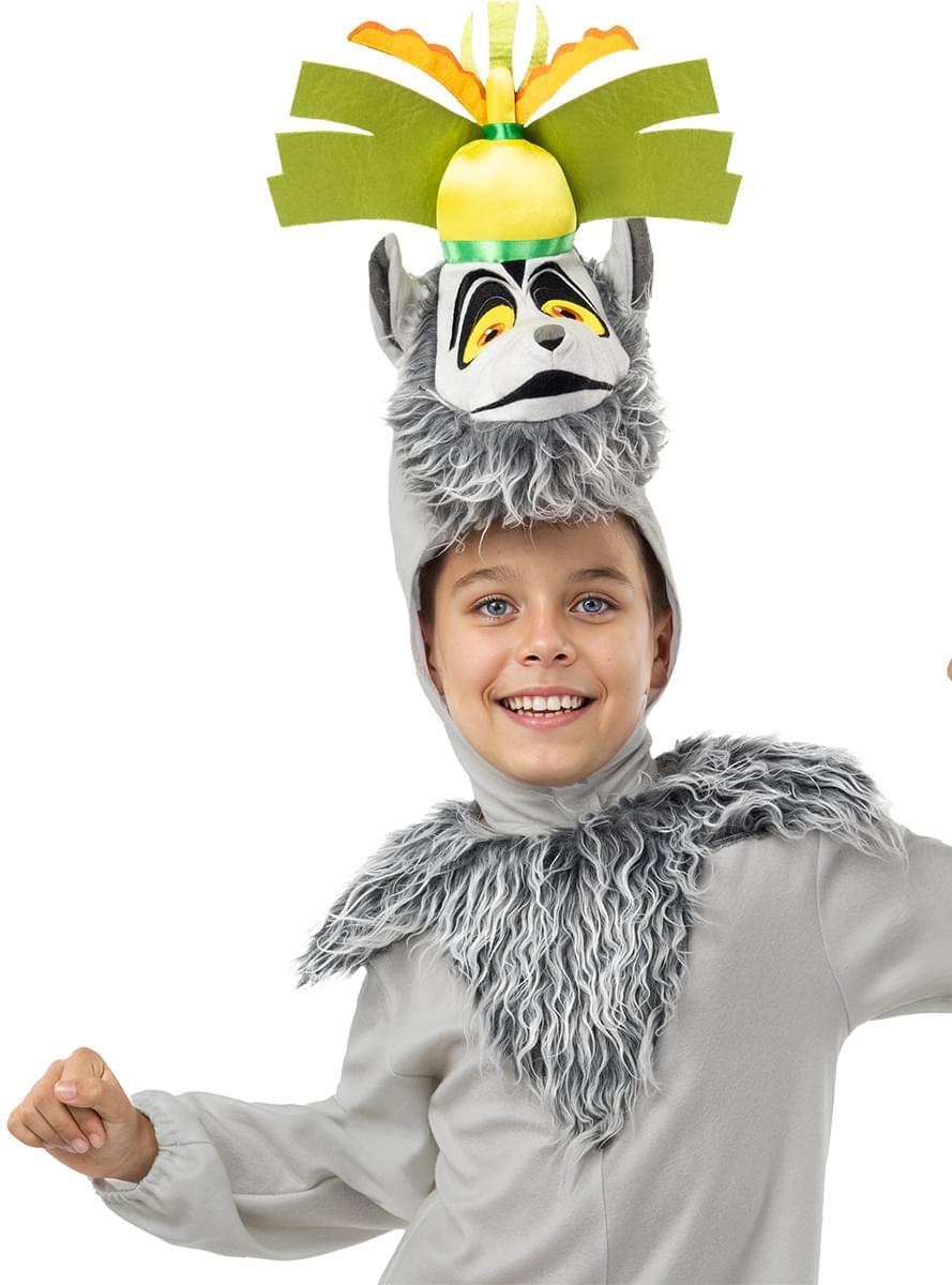 Costum Madagascar Regele Julien pentru băieți