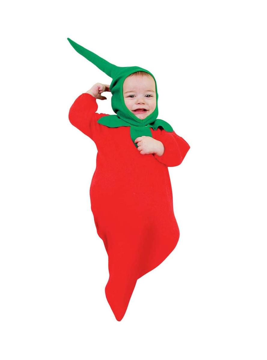 Baby's Red Pepper Costume