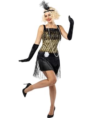 Chic Flapper Kostume