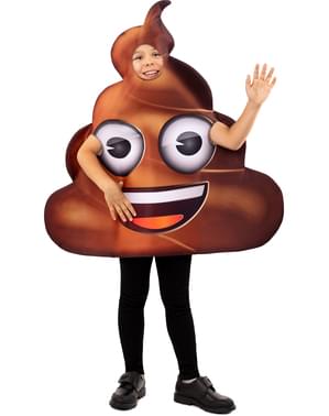 Poop Emoji Costume for Kids