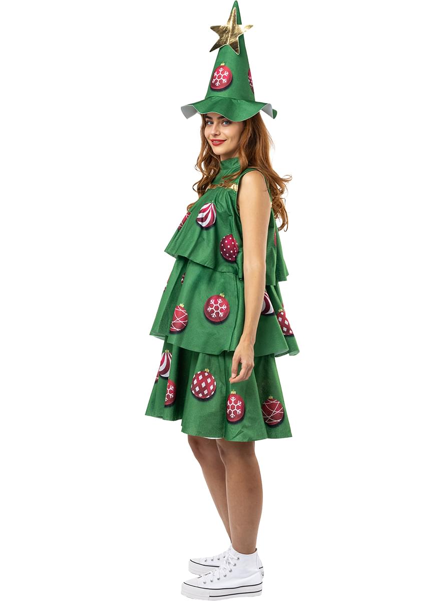 Disfraz de árbol de navidad para mujer
