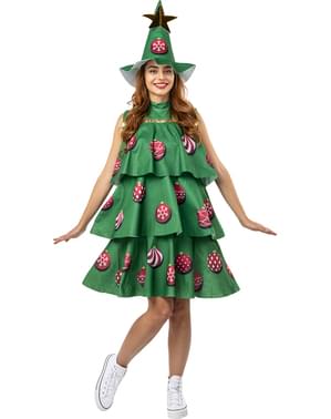 Costume da albero di Natale da donna