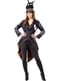 Voodoo skeletal costume for women