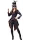 Voodoo skeletal costume for women
