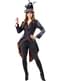 Voodoo skeletal costume for women