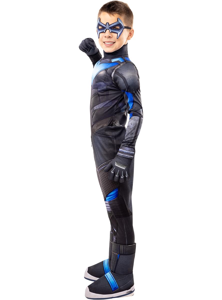 Nightwing kostume til drenge - Gotham Knights