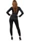 Skelett Silhouette Kostüm für Damen