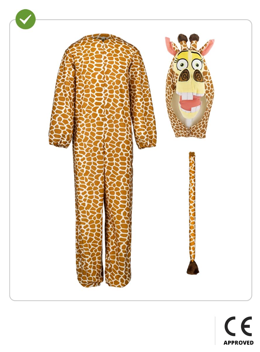 Kostým Madagaskar Melman žirafa pro děti