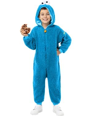 Cookie Monster Kostüm für Kinder - Sesamstraße