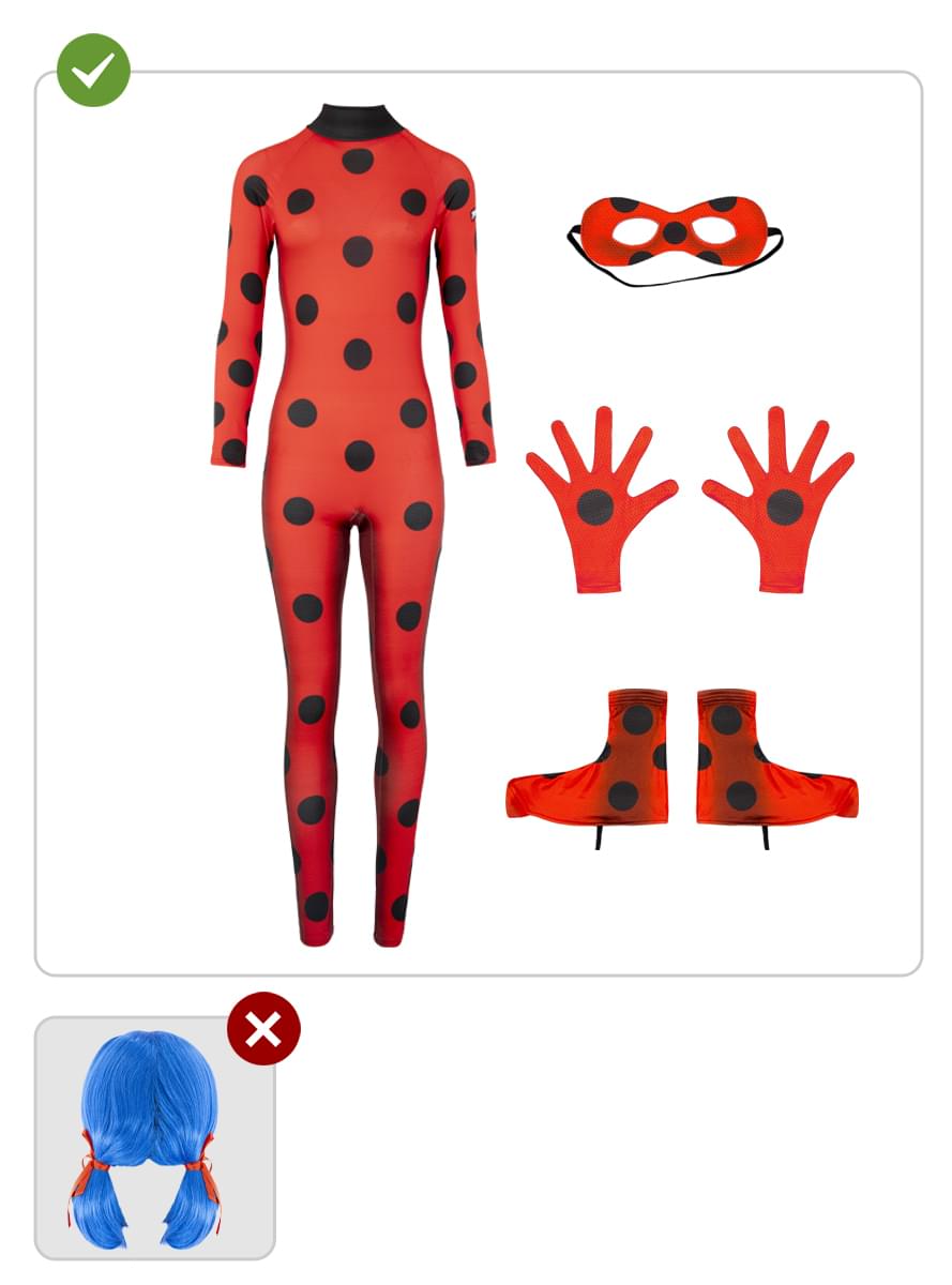 Costume Miraculous Ladybug pour Femme