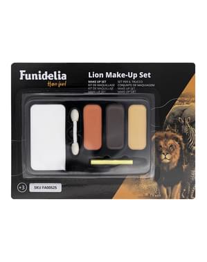 Set maquillaje de león al aceite