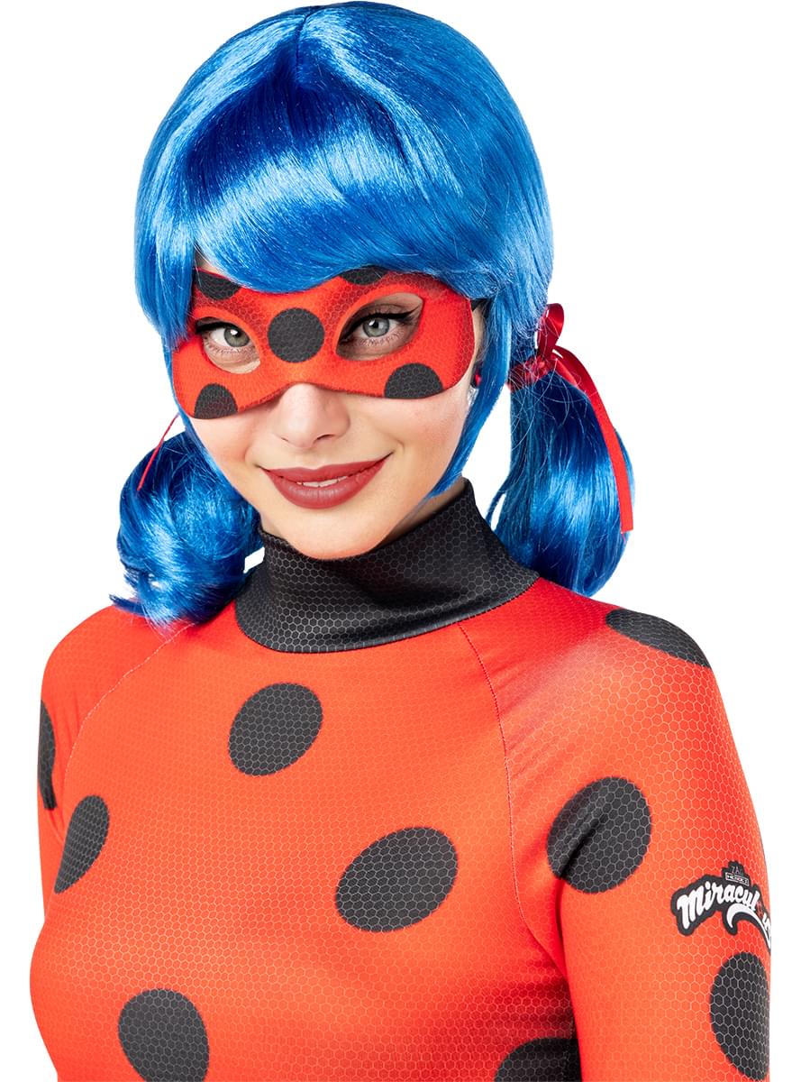 Miraculous Ladybug peruk för kvinnor