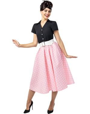 Costume degli anni '50 per donna