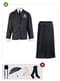 Costume uniforme di Mercoledì Addams taglia grande - Ufficiale Netflix