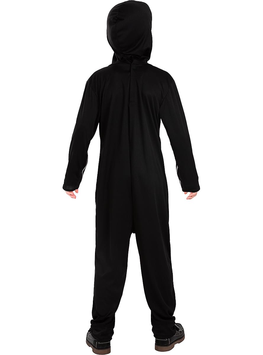 Luurankopukineet, joissa on käsineet lapsille