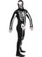 Skeleton costume for men large size