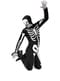 Skeleton costume for men large size