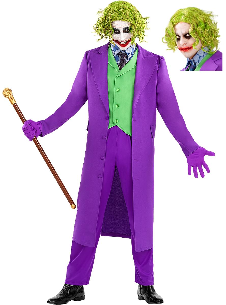 Kostium Joker z peruką - Mroczny Rycerz