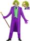 Costum Joker cu perucă - The Dark Knight