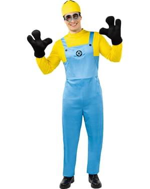 Costum Dave the Minion pentru adulți - mărime mare