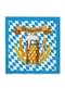 16 papirnatih servietov za Oktoberfest (33x33 cm)