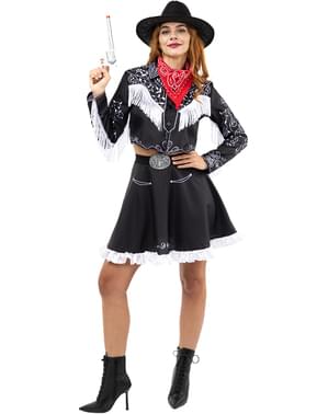 Costume da cowgirl per donna taglia grande