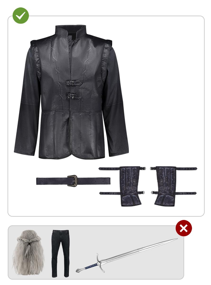 Costume di Geralt per uomo - The Witcher