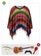 Poncho Mexicano para adulto