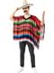 Poncho mexican pentru adulți
